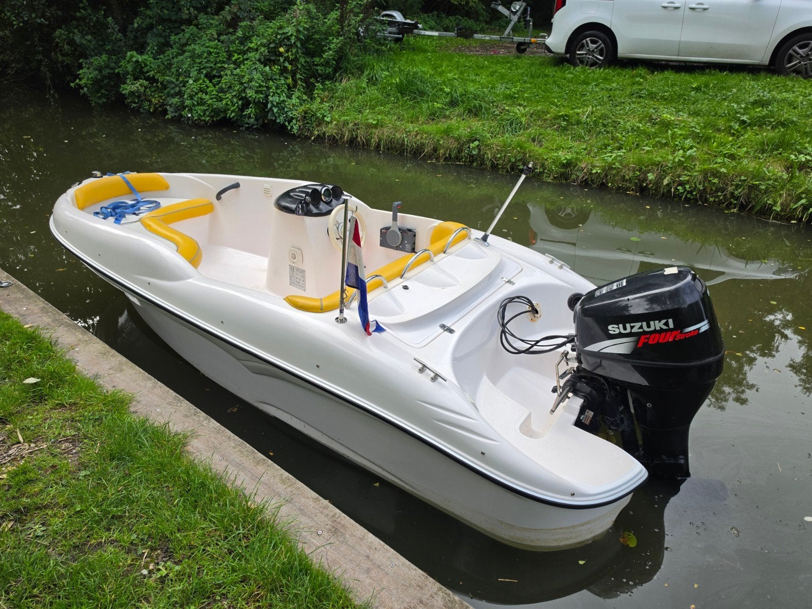 UNIEK! Snelle Twister 150 + Suzuki 25PK V-Twin 4 Takt — foto 13 van 13