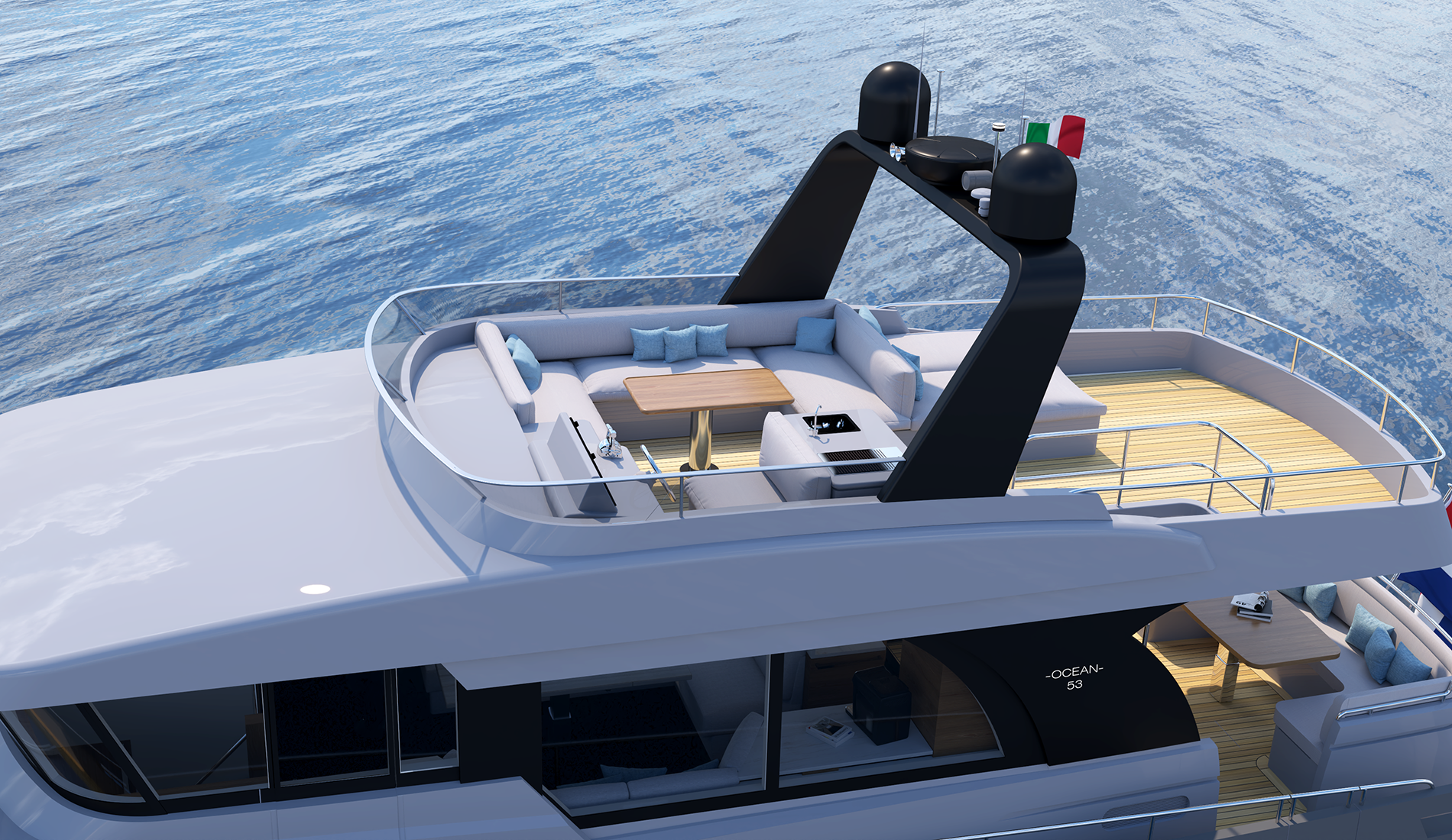 Boarncruiser 53 Ocean - Flybridge — foto 8 van 29