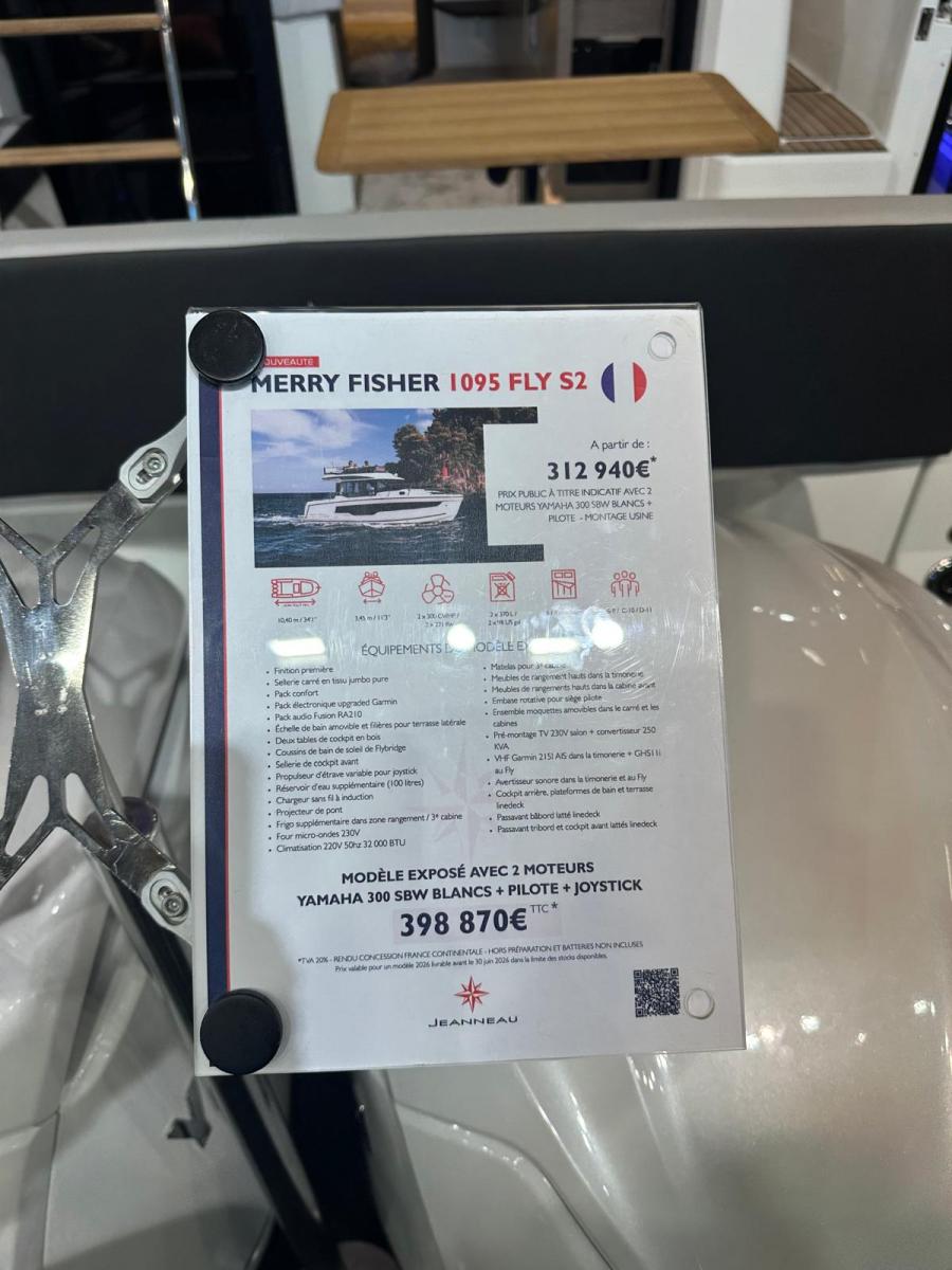 Jeanneau Merry Fisher 1095 FLY Serie 2 — foto 43 van 46