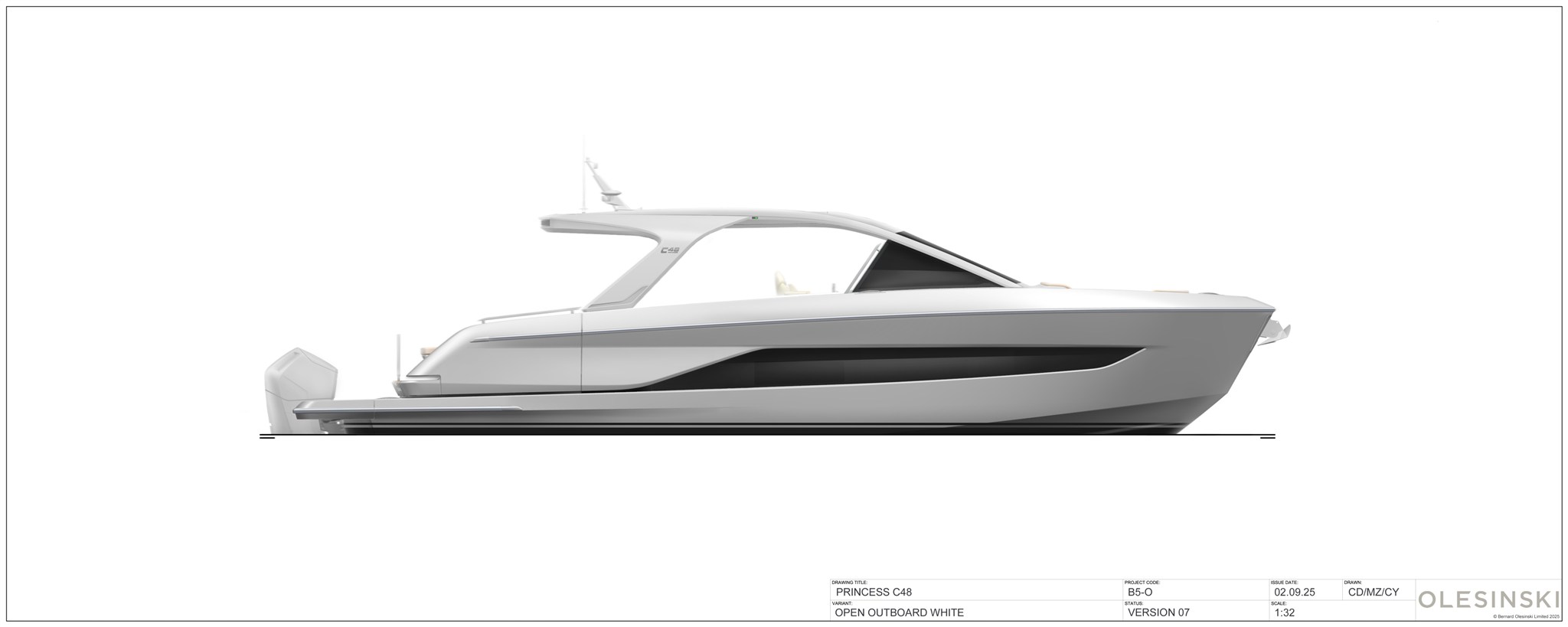 Princess C48 Open — foto 6 van 11