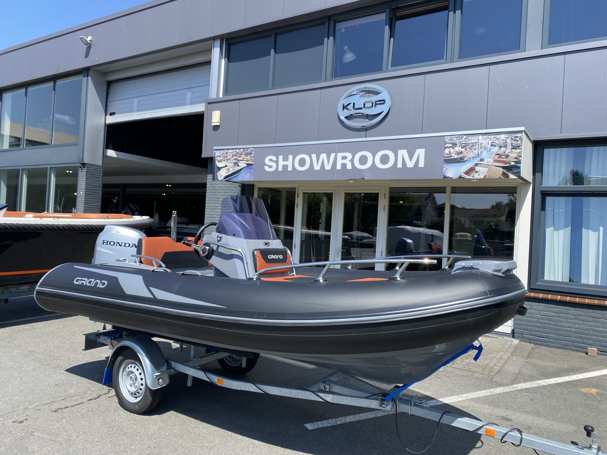 Grand Ribs Grand 420 Golden line met Honda 50 pk - 2023 — foto 3 van 9