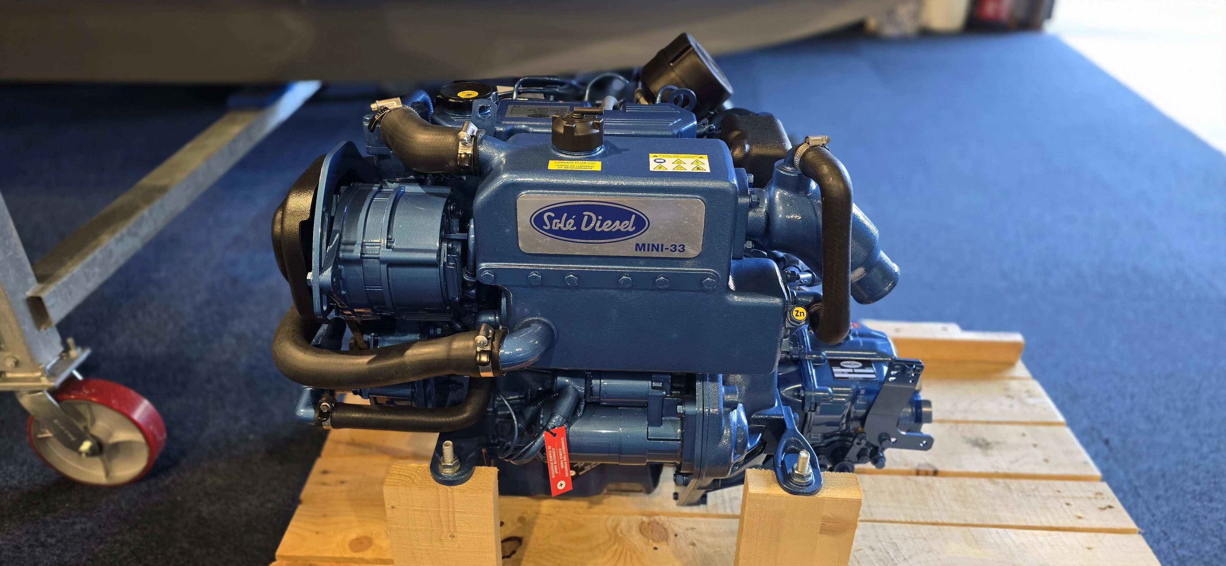 Oudhuijzer 720 diesel sloep met sole 33 mini. in aanbouw – WS Vertrouwen — foto 7 van 12