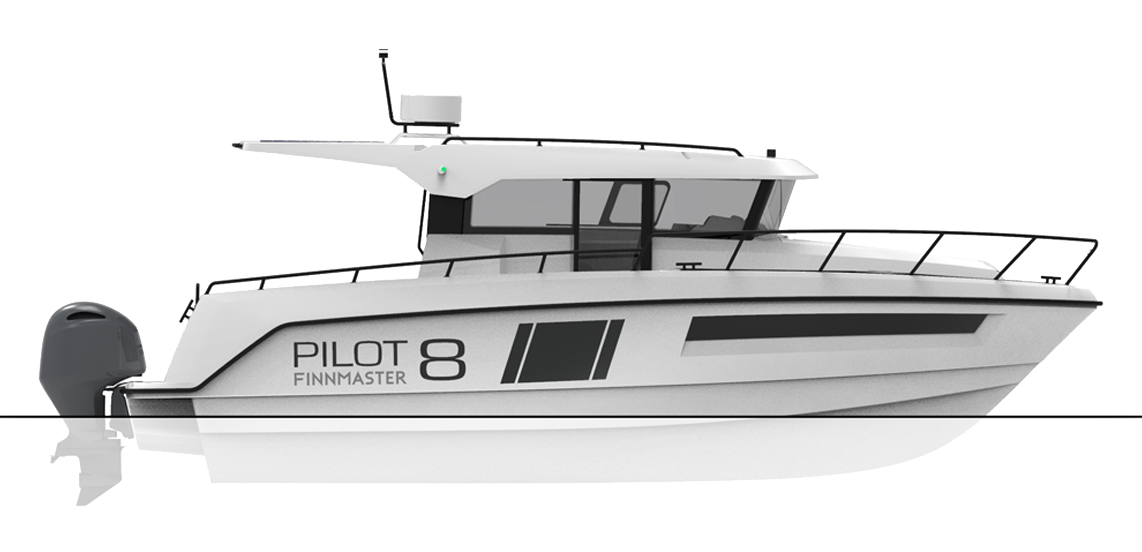Finnmaster pilot 8 met 2x 200 pk Yamaha motoren  — foto 43 van 45