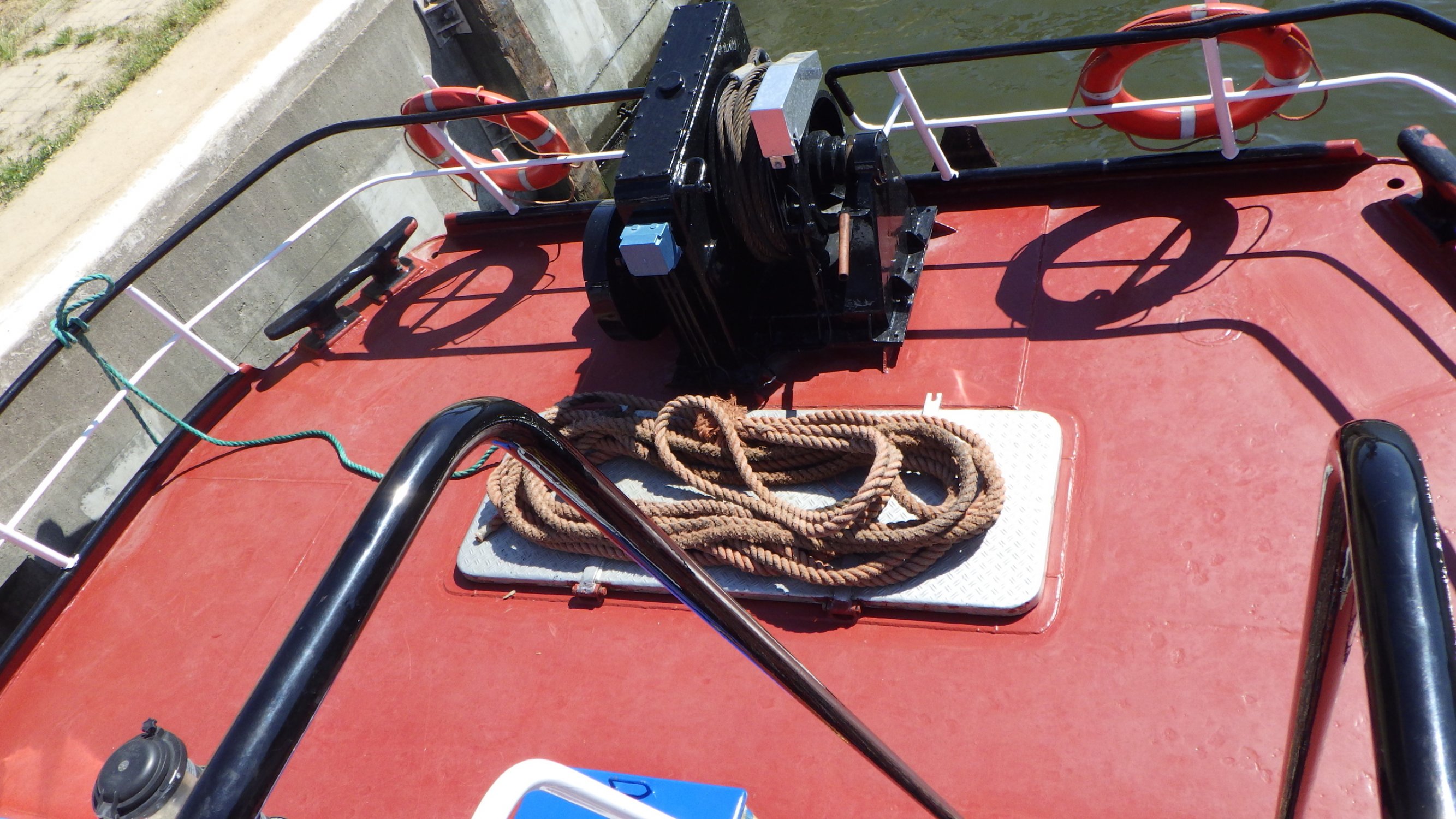 / Type / Reductie Inland Duwboot - Beroepsschip - Staal - 1968 — foto 12 van 12