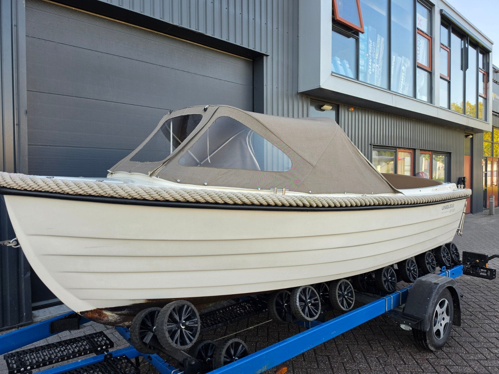 Prachtige Unique 480 Deluxe + Suzuki 15PK — foto 4 van 16