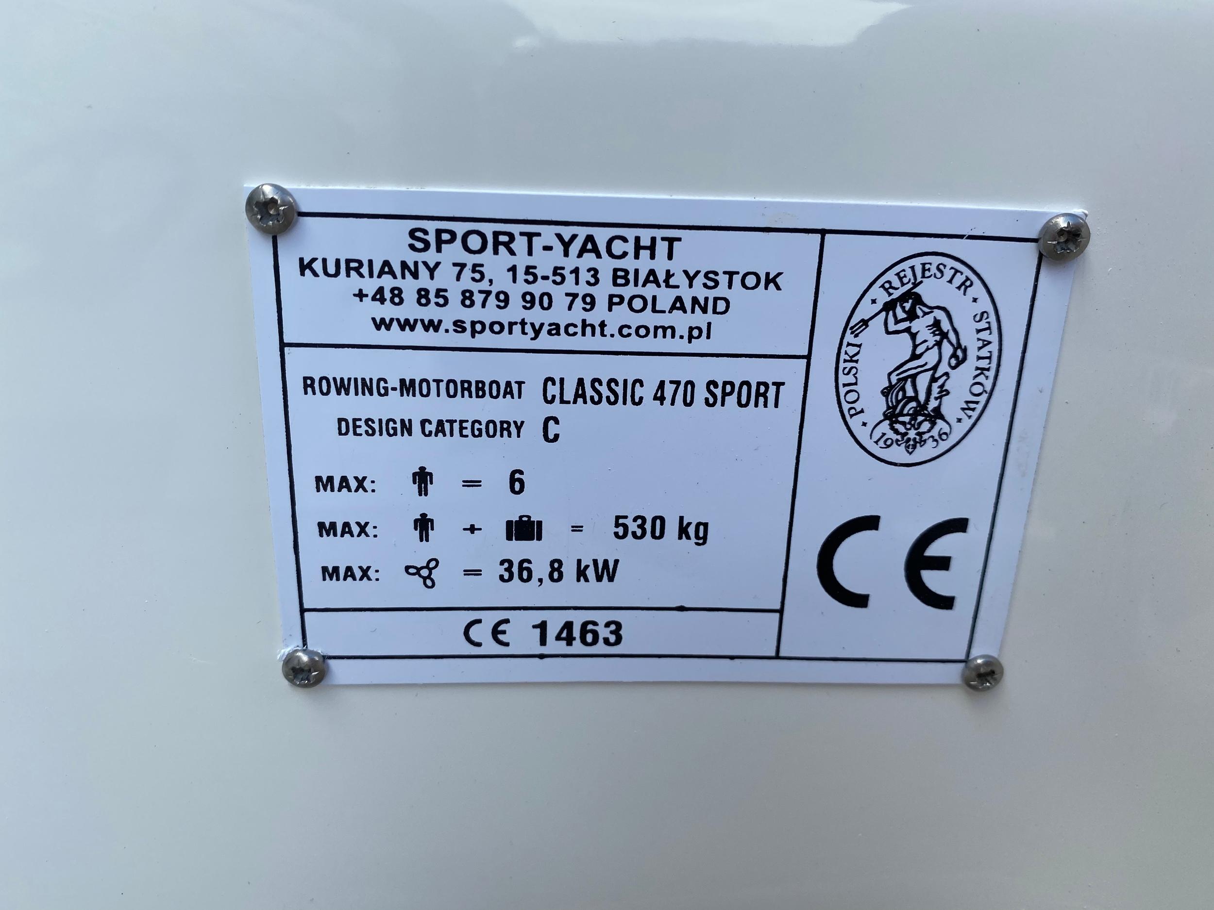 Sport-Yacht Classic 470 Sport — foto 16 van 21