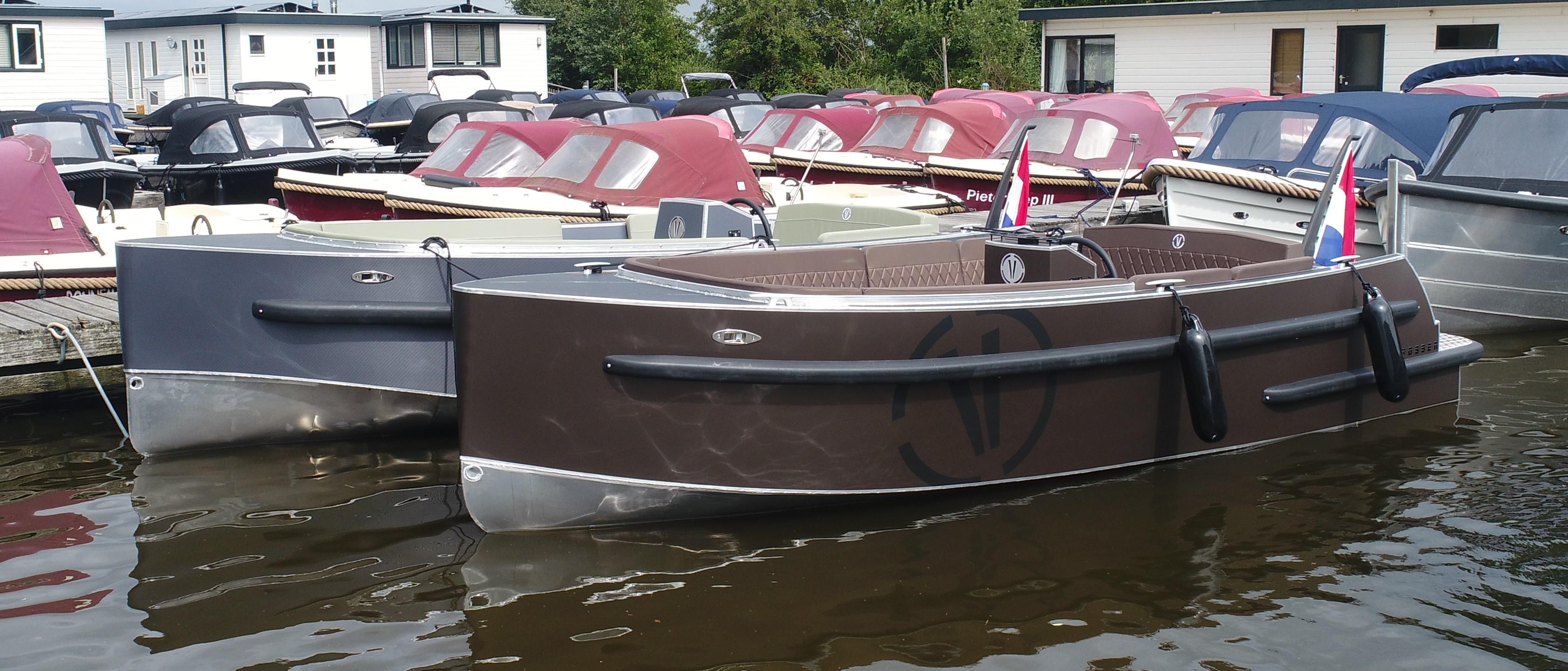 Van Vossen 650 plugin E-tender vaarklaar elektrisch — foto 2 van 10