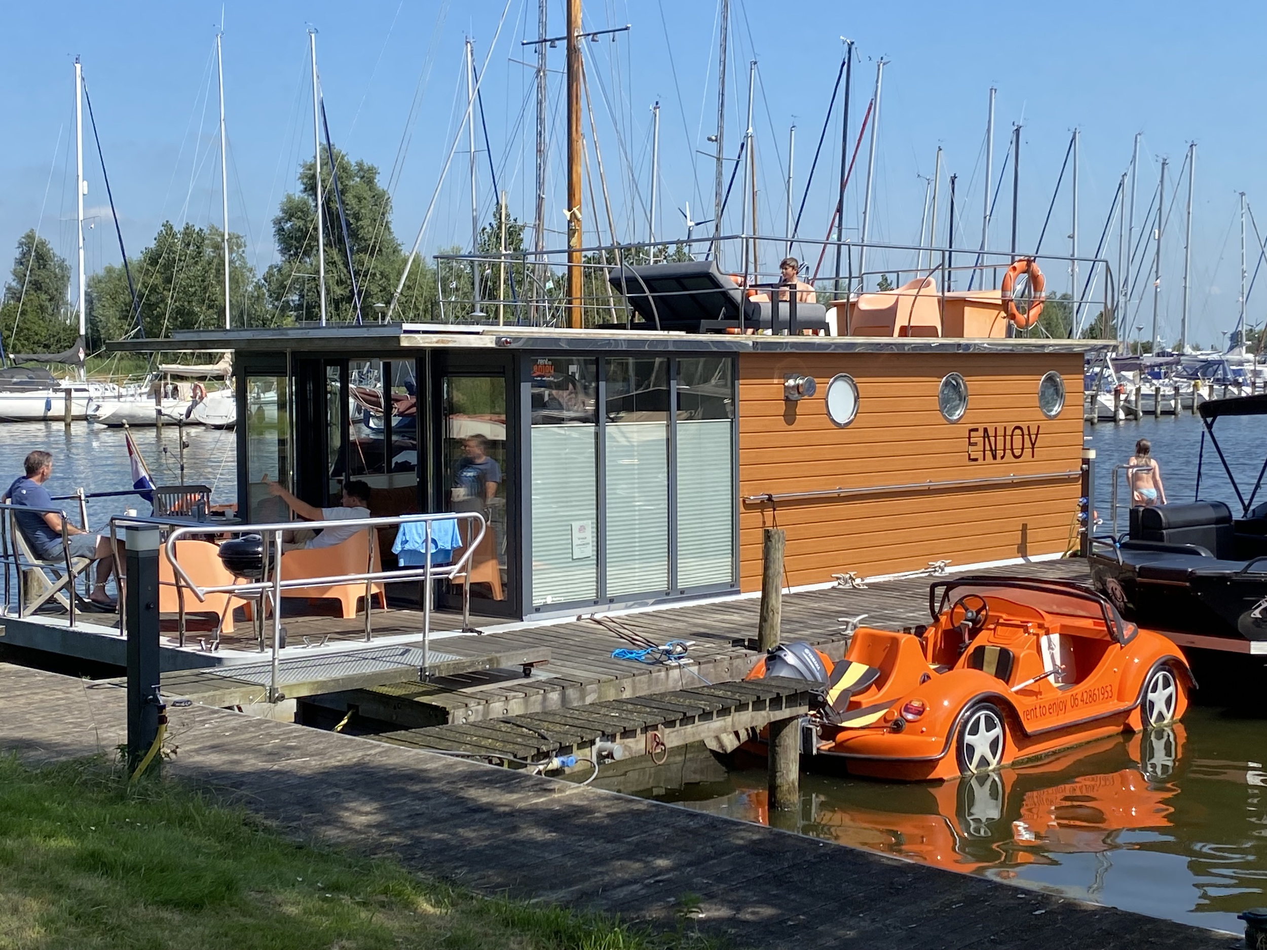 La Mare Houseboat Met Ligplaats Model DFS Aluminium - Foto 1
