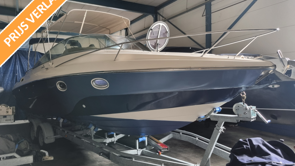 Cranchi Corallo 840 met 2x Volvo Penta V8 en trailer PRIJS VERLAAGD