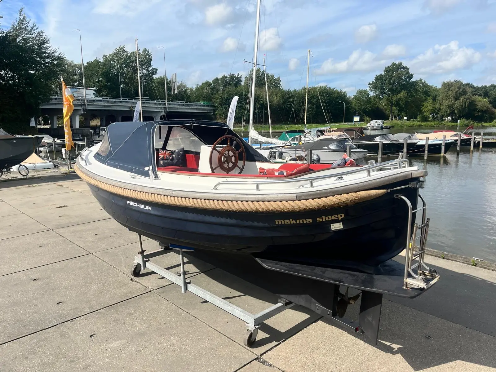 Makma pecheur Yanmar 29pk koopje weg is weg €14.950,- — foto 18 van 26