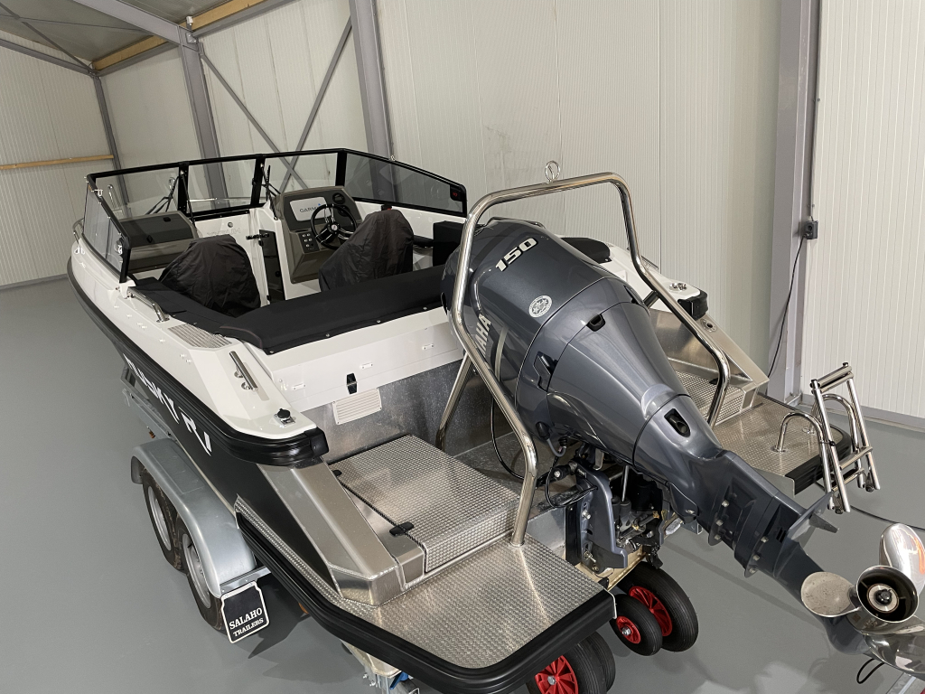Husky  R7 met Yamaha 150pk — foto 11 van 11