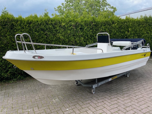 VAARKLAAR!! Star 450 met Tohatsu 9.8 PK  En Dekzeil — foto 4 van 15