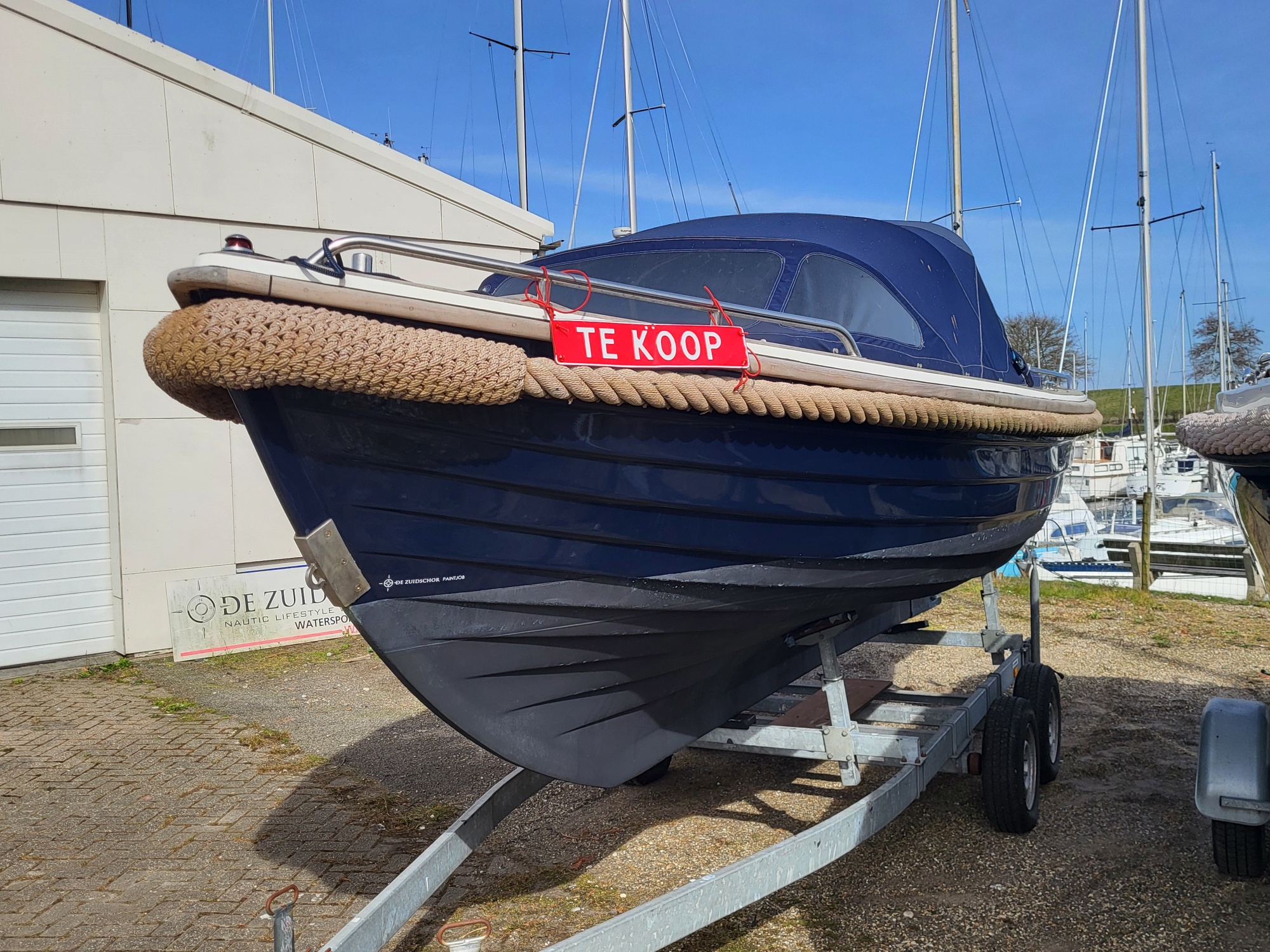 Compleet gerenoveerde Makma Pecheur Sloep nieuwe Solé 33 Diesel — foto 2 van 12