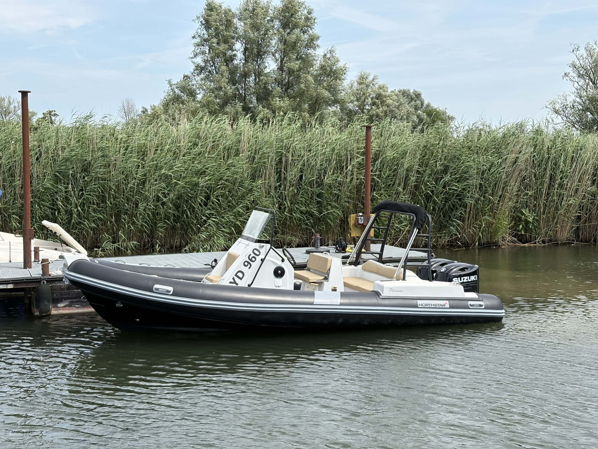 Northstar 680 RW met 2 x Suzuki 150 pk - Bouwjaar 2017 — foto 1 van 8