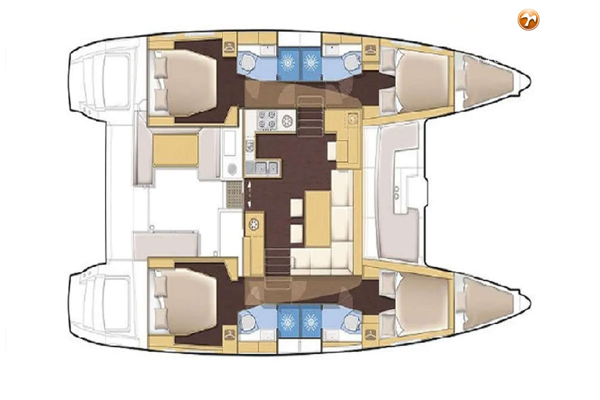 Lagoon 450 Flybridge — foto 25 van 25