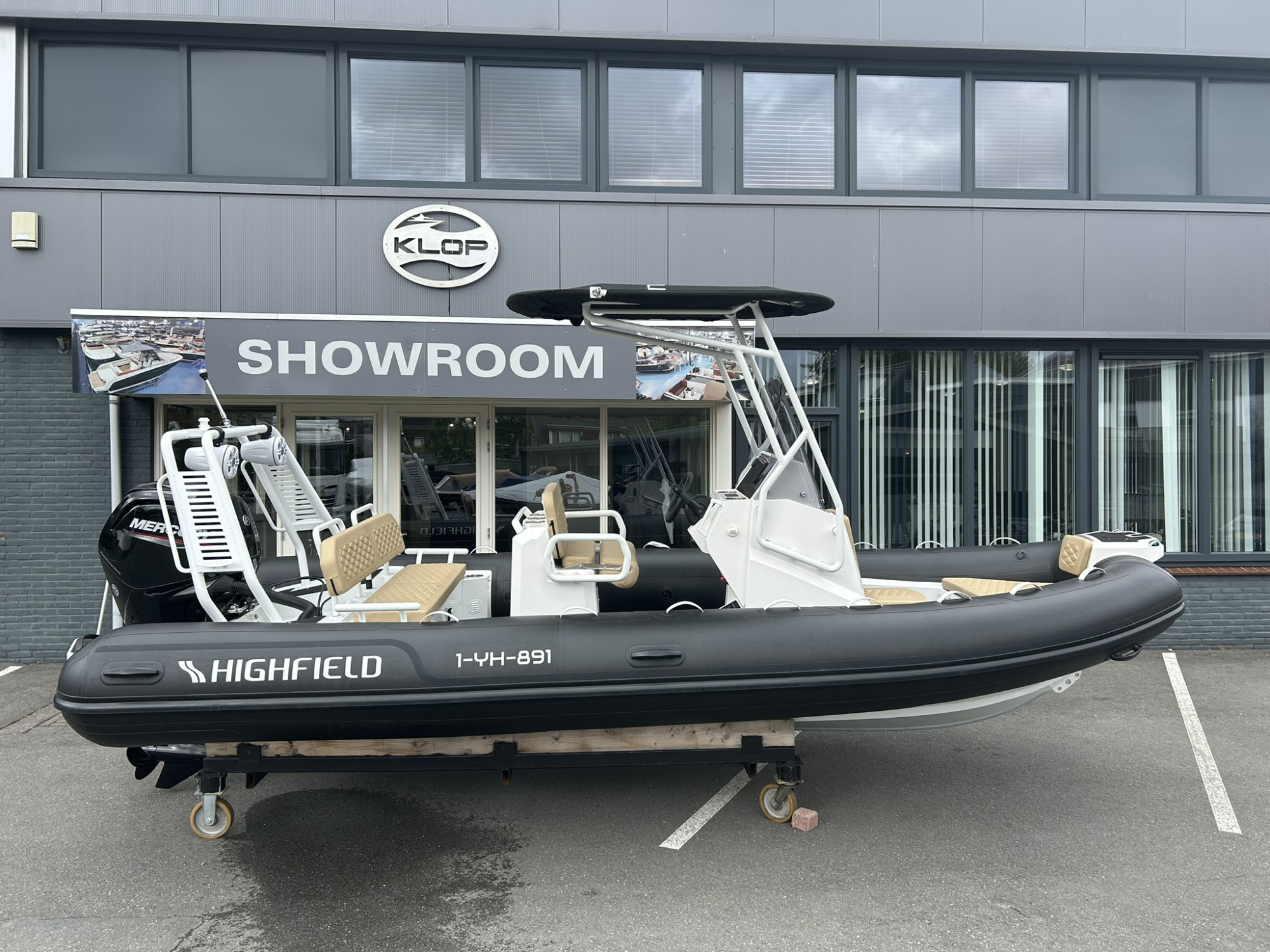 Highfield 560 sport met Mercury 100pk - Bouwjaar 2024! — foto 1 van 11