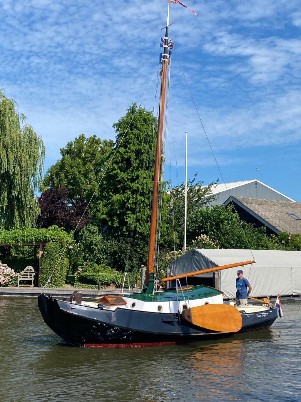 Huitema Zeeschouw 800 (1977) – Goed onderhouden platbodem met veel karakter — foto 5 van 41
