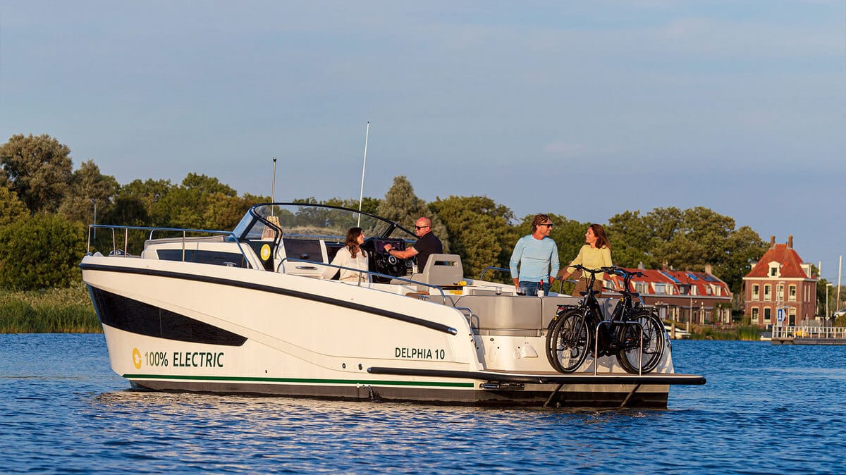 Delphia Yachts 10 Lounge Electric DEMO, direct verkrijgbaar en vaarklaar. (PRIJSVERLAGING!!)