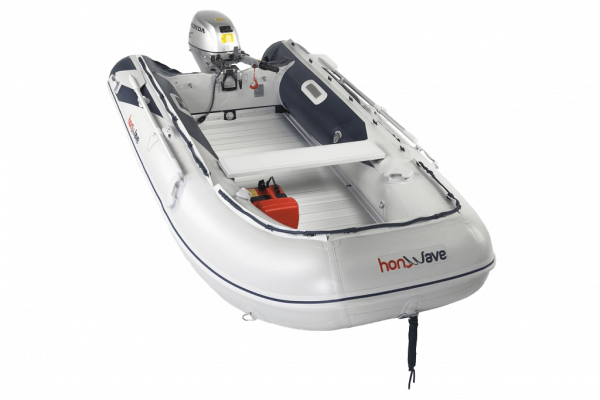 Honwave T35-AE2 Aluminiumbodem rubberboot — foto 2 van 5