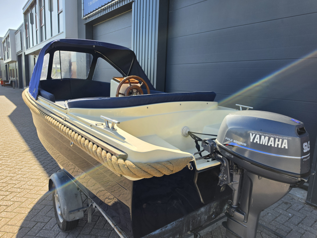 Prachtige Wato 490 + Yamaha 9,9PK 4 Takt  — foto 2 van 13