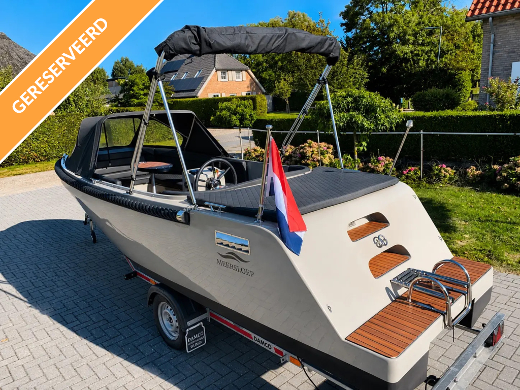 Meersloep 600 Honda 20pk bwj 022 ful opties — foto 1 van 12