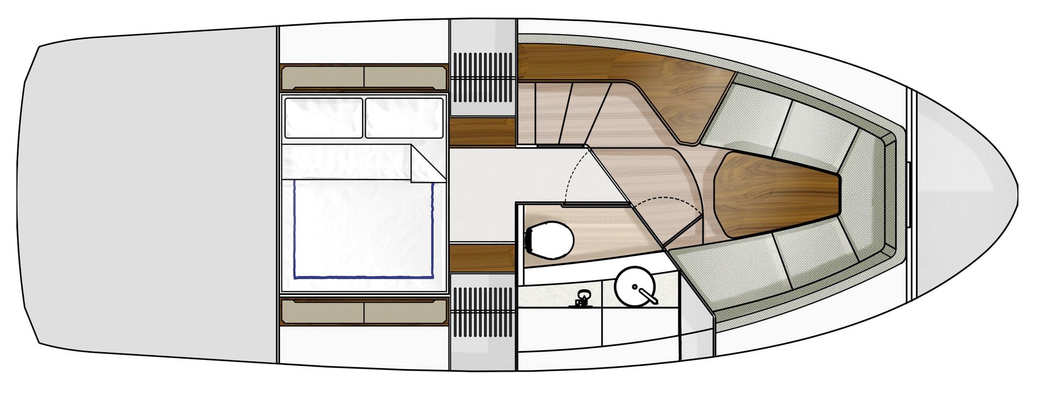 Fairline F-Line 33 Outboard — foto 24 van 31