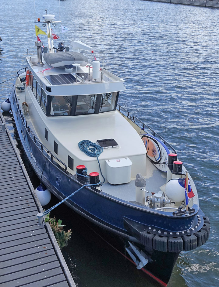 ex Patrouille vaartuig / Varend Woonschip 18.26 met UBC — foto 9 van 68