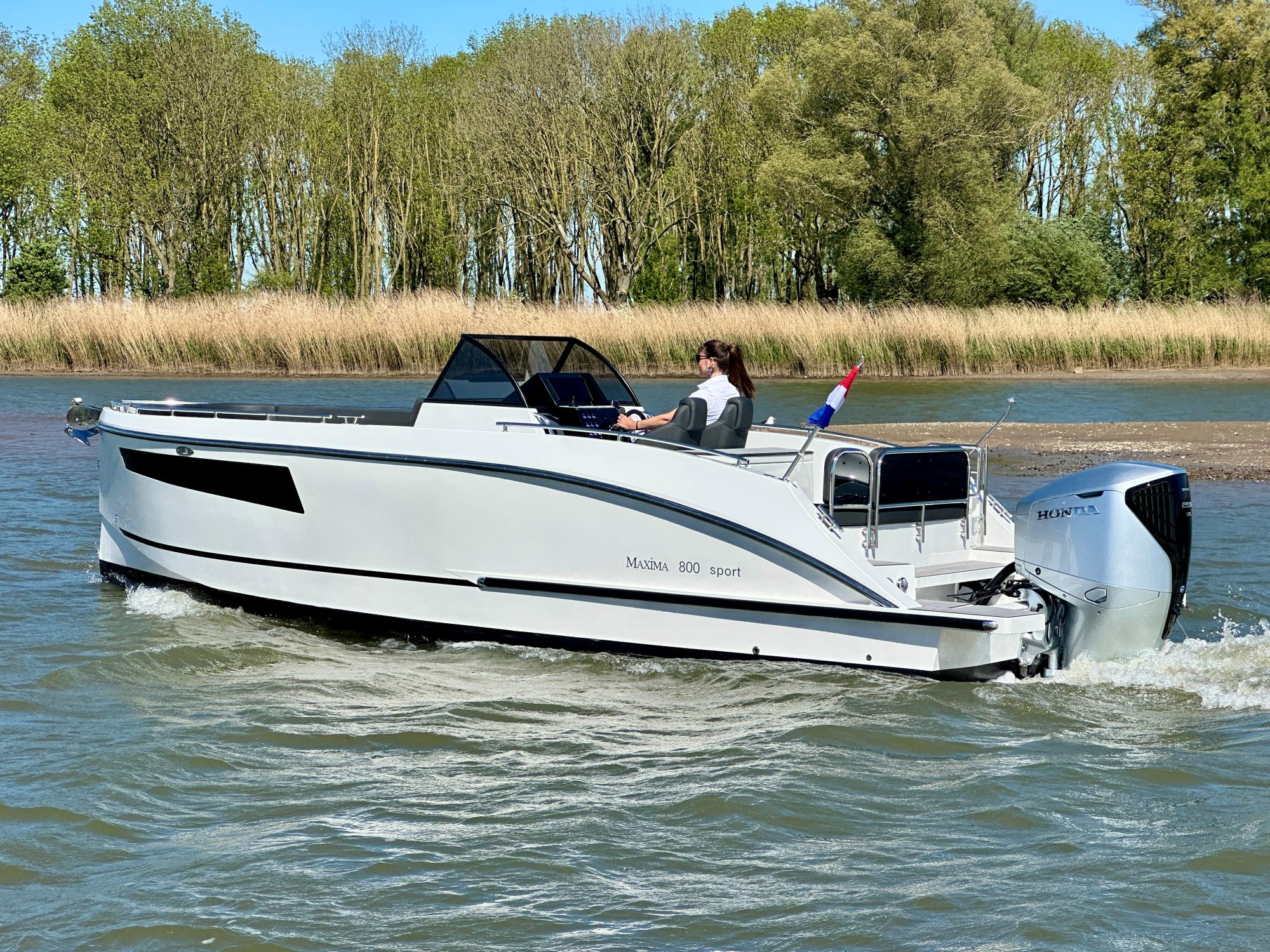 Maxima Boats 800 sport met een Honda 250 pk — foto 2 van 18