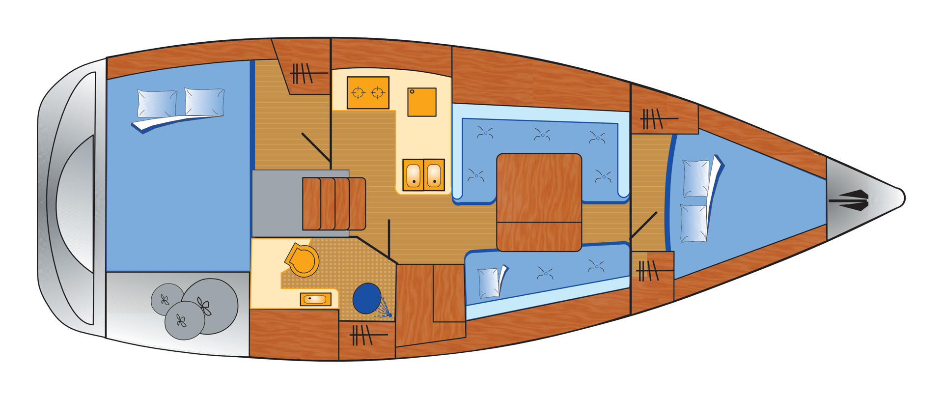 Beneteau Oceanis 34 — foto 19 van 19