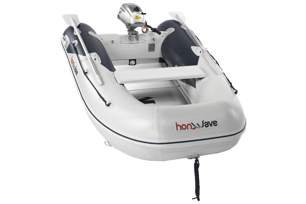 Honwave T25-AE2 Aluminiumbodem rubberboot