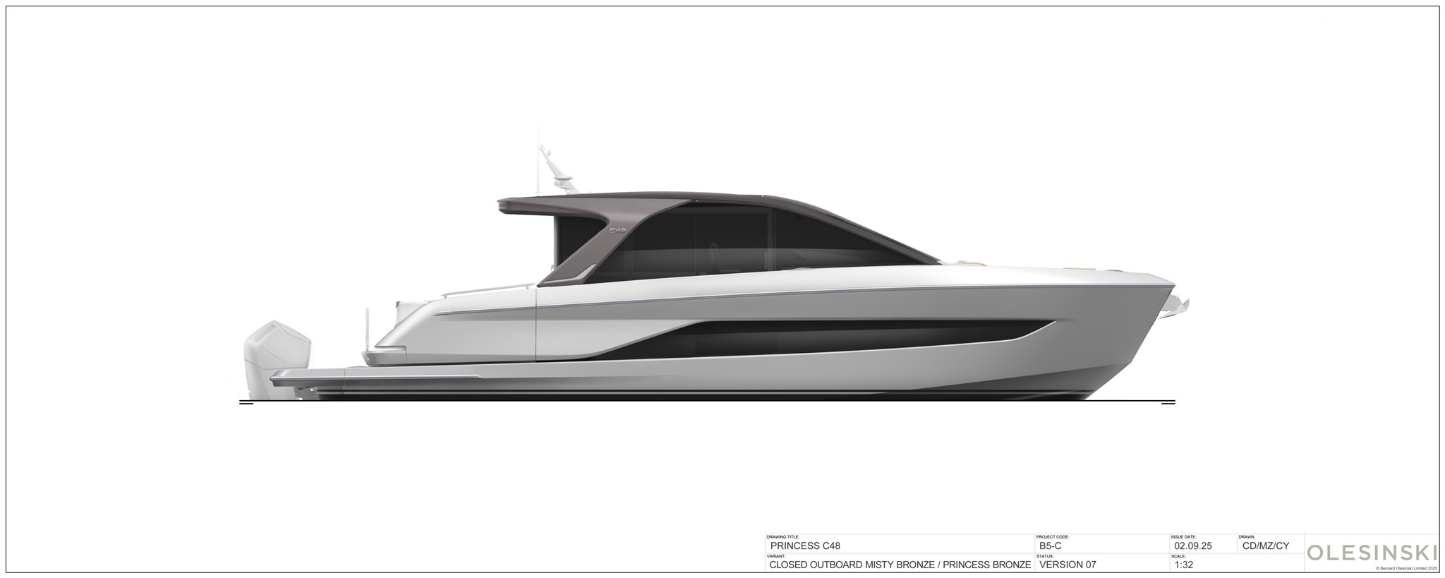 Princess C48 Deck Saloon — foto 7 van 11
