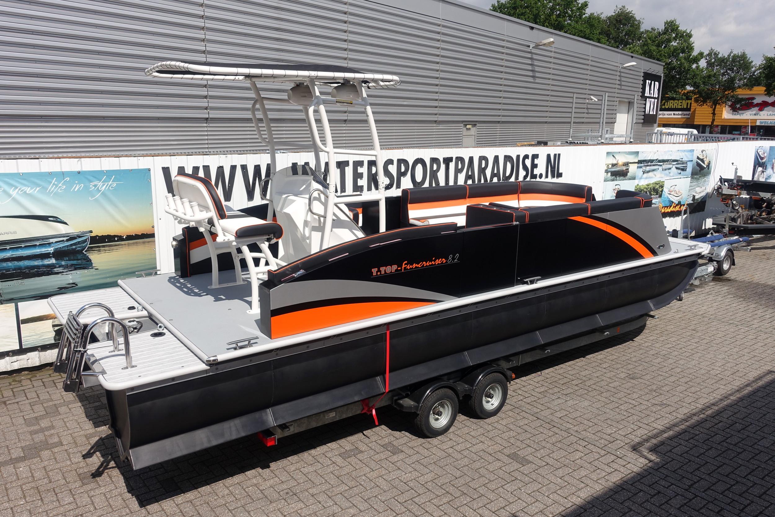 T.top Funcruiser 8.2 Verado 300 Pontoonboot — foto 12 van 42