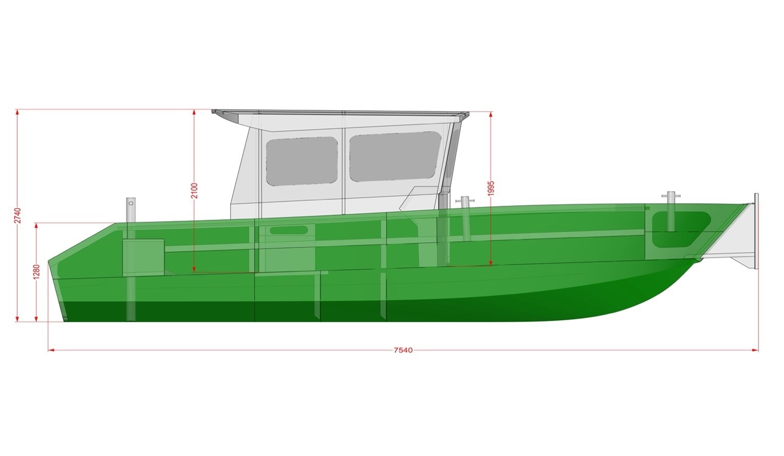 Fire And Rescue Boat PHS-R750 — foto 7 van 8