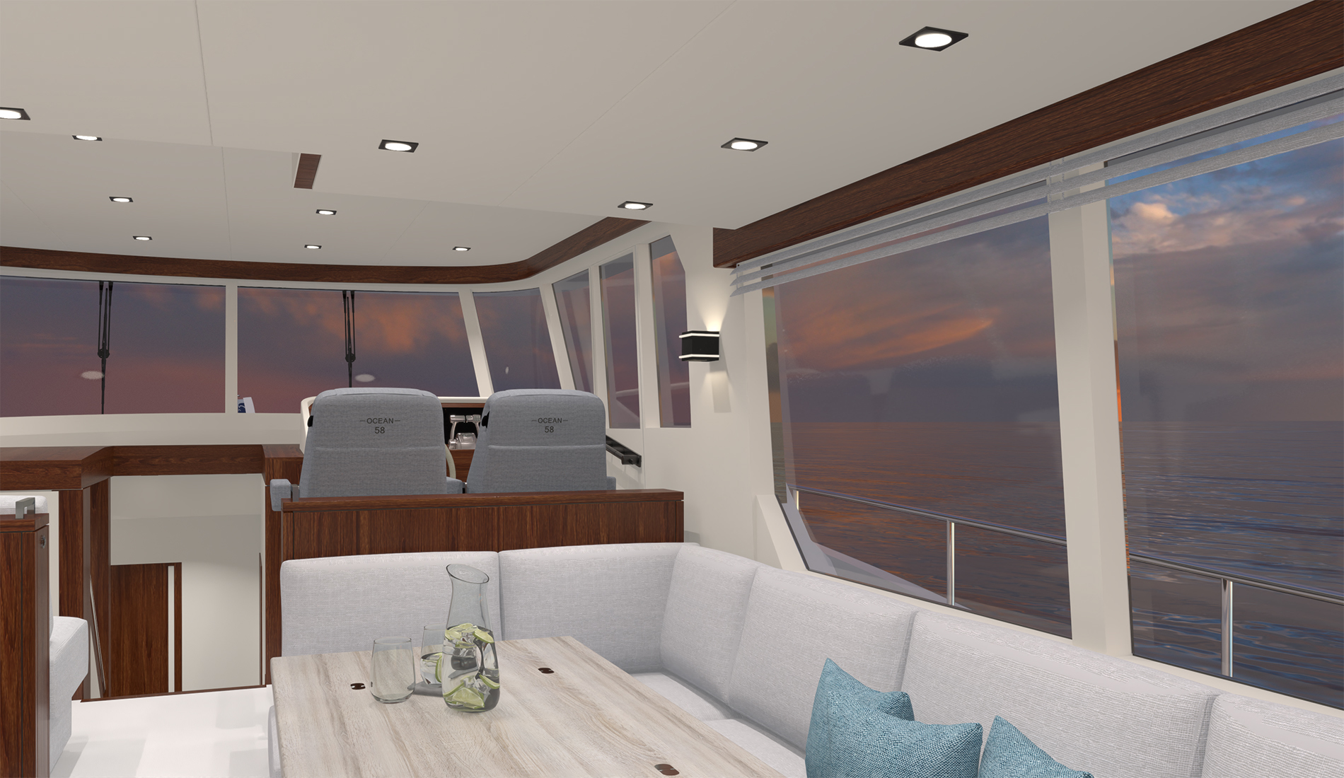 Boarncruiser 58 Ocean - Flybridge — foto 20 van 30