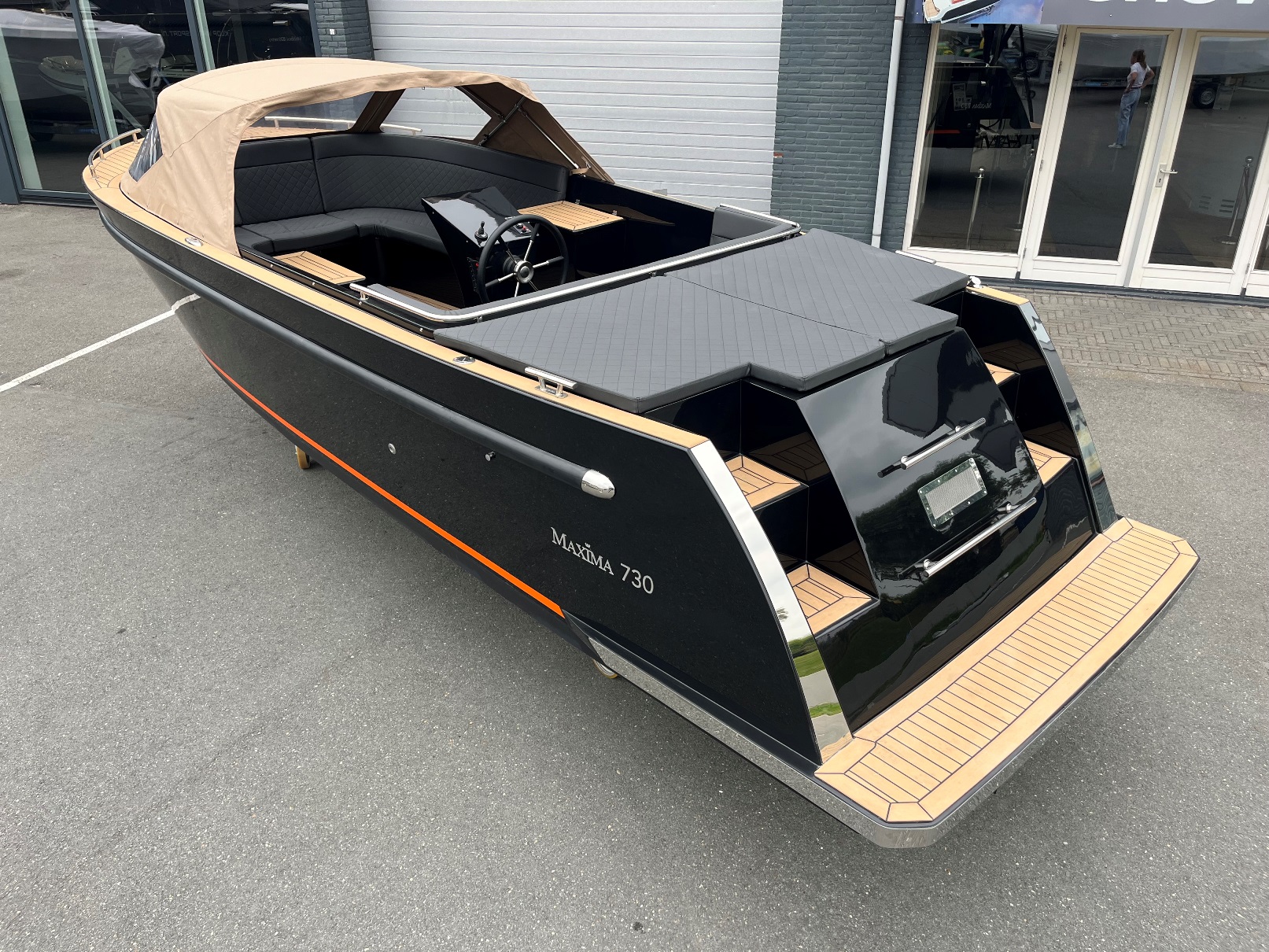 Maxima Boats 730 in zwarte kleurstelling - Op voorraad! — foto 5 van 5