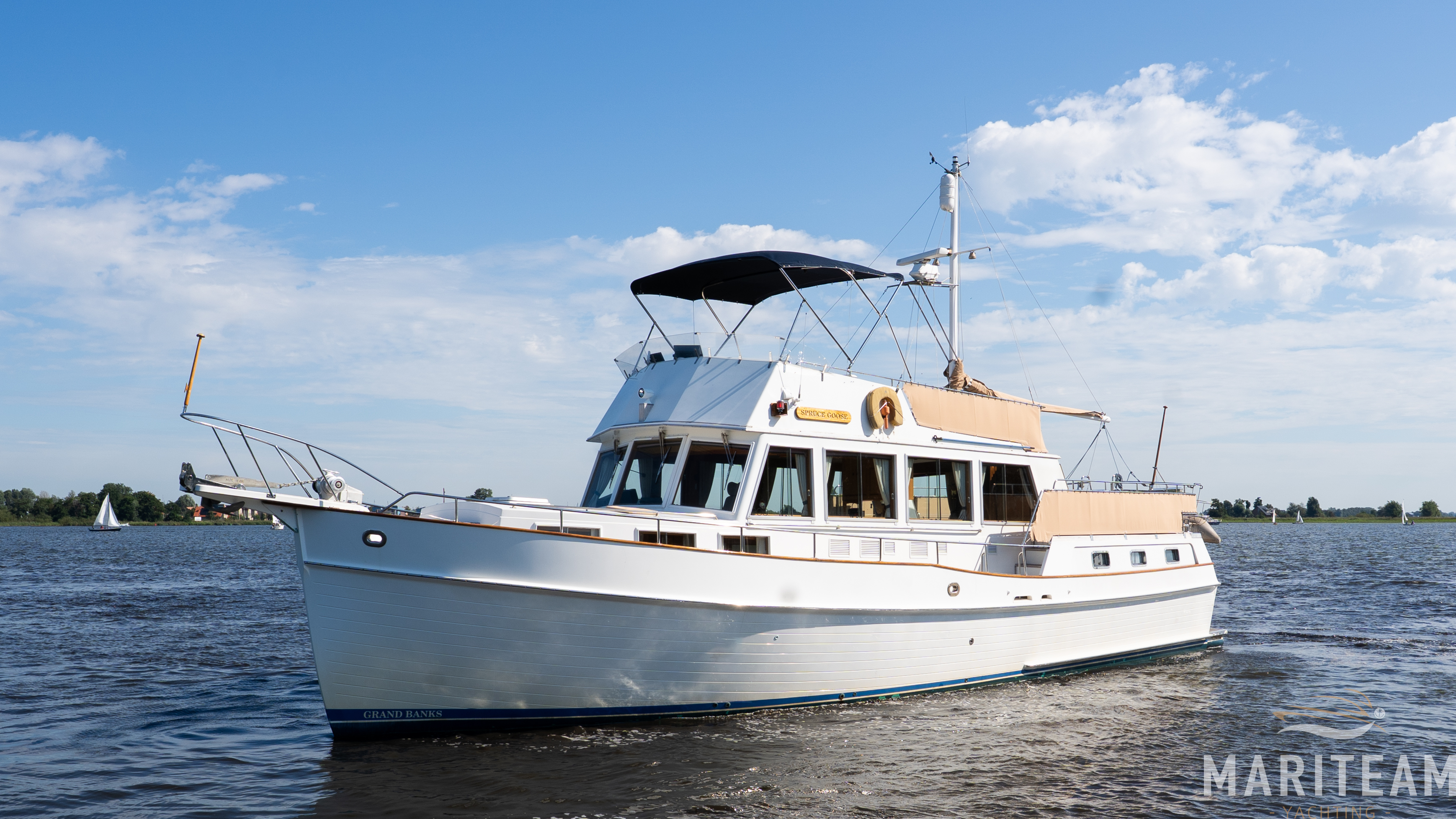 hoofdmotor(en): Grand Banks 49 Motoryacht 'Spruce Goose' — foto 6 van 7