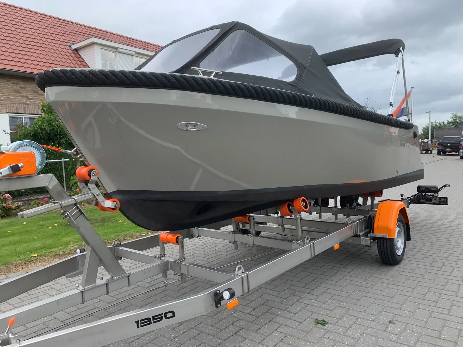 Meersloep 600 Honda 20pk bwj 021 boegschroef luxe uitvoering — foto 4 van 18