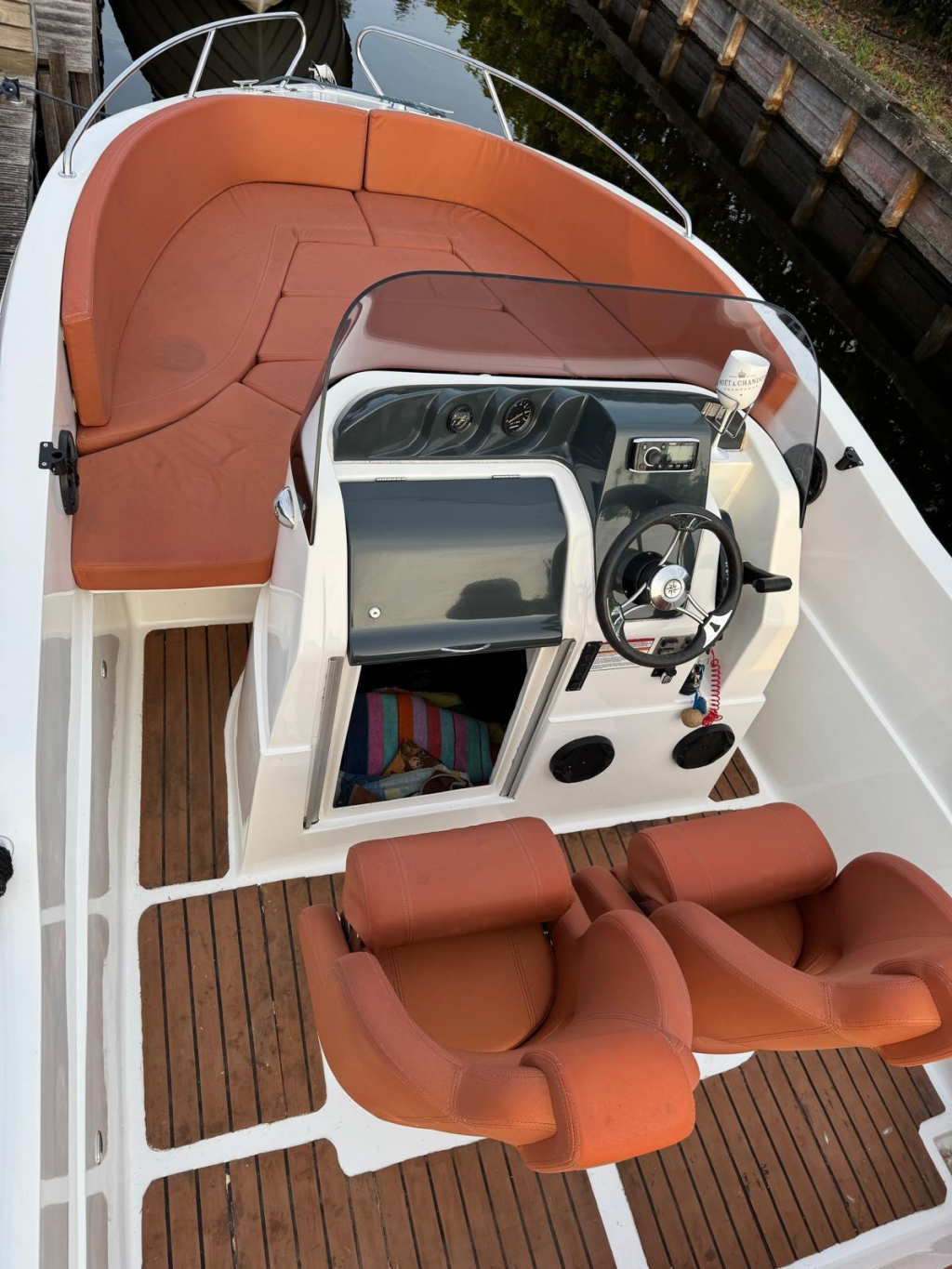 King  550 open Consoleboot – Honda 100 PK – compleet en direct vaarklaar — foto 6 van 7
