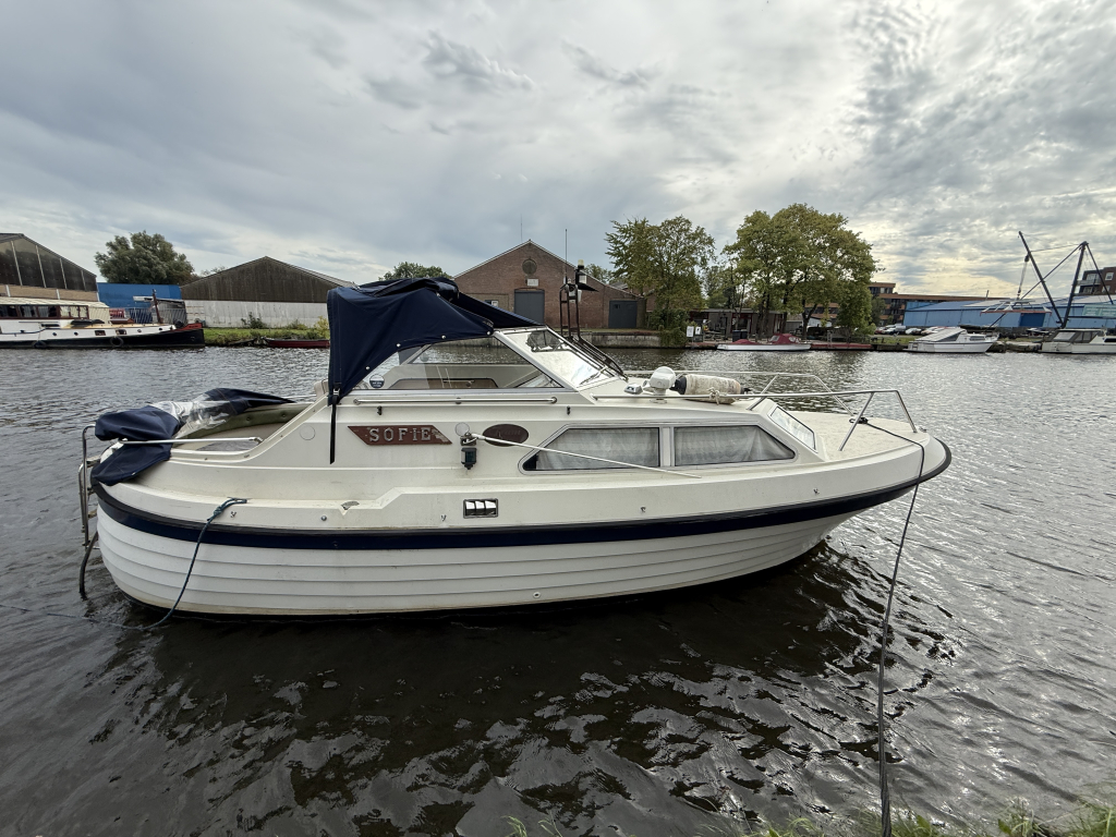 Fram 690 Noorse Spitsgatter boegschroef, nieuwe tent! — foto 1 van 9