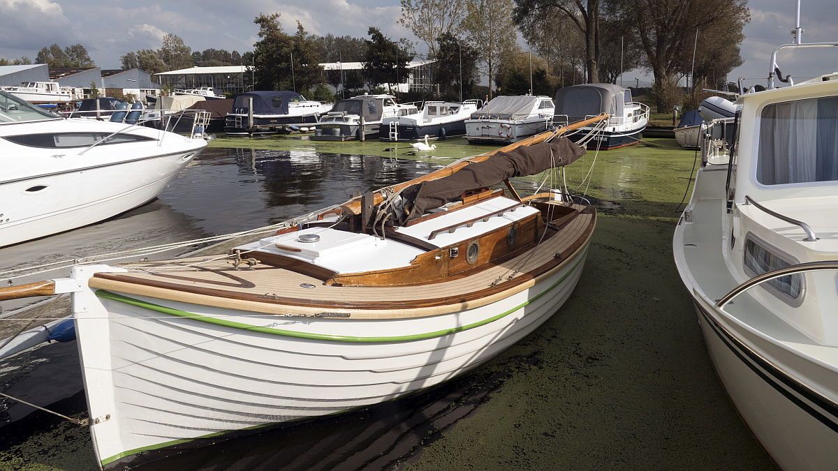 Sloep Houten Kajuit Zeilsloep — foto 6 van 7