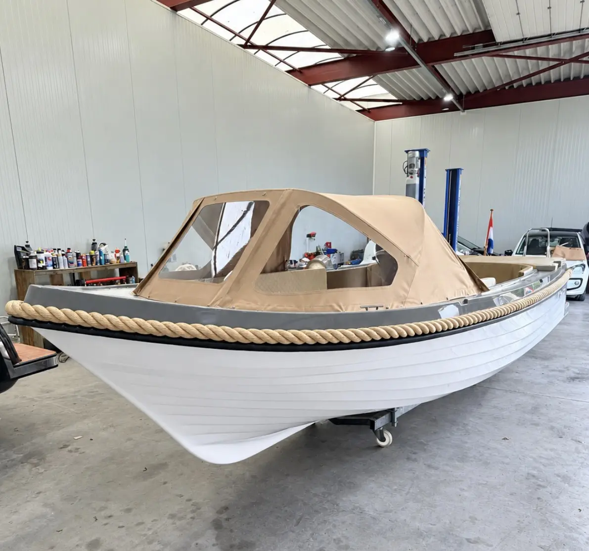 Maassloep 590 Honda 20pk 10 vaar uren € 20.950,- koopje — foto 8 van 9