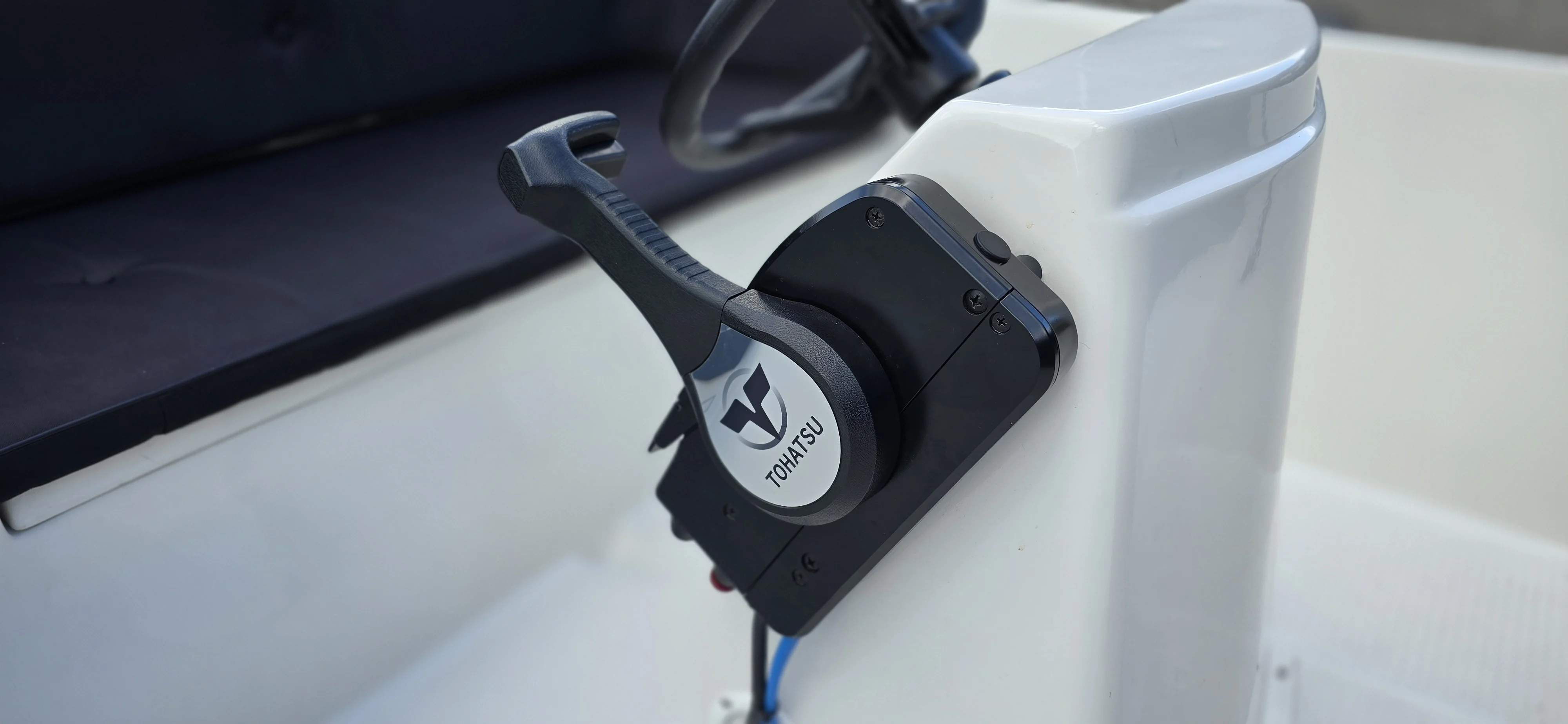 1 jaar gebruikte sea-finder 435 met 9.8 pk Tohatsu – WS Vertrouwen — foto 6 van 12
