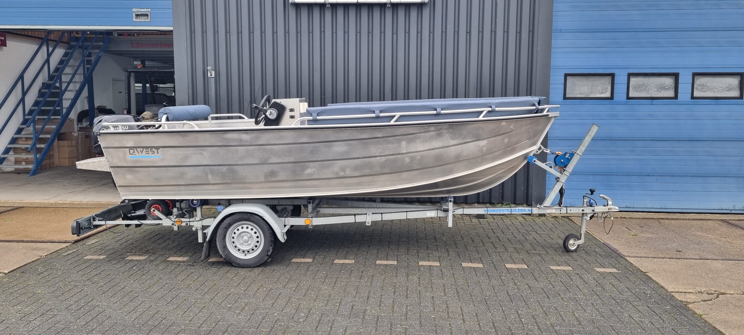 Qwest 451 + Tohatsu 15 PK EPL NIEUWSTAAT! — foto 5 van 12