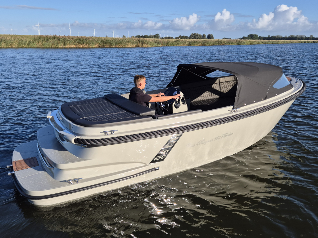 OudHuijzer 650 Tender | Nieuwe Suzuki 40PK | Vaarbewijsvrij — foto 3 van 15