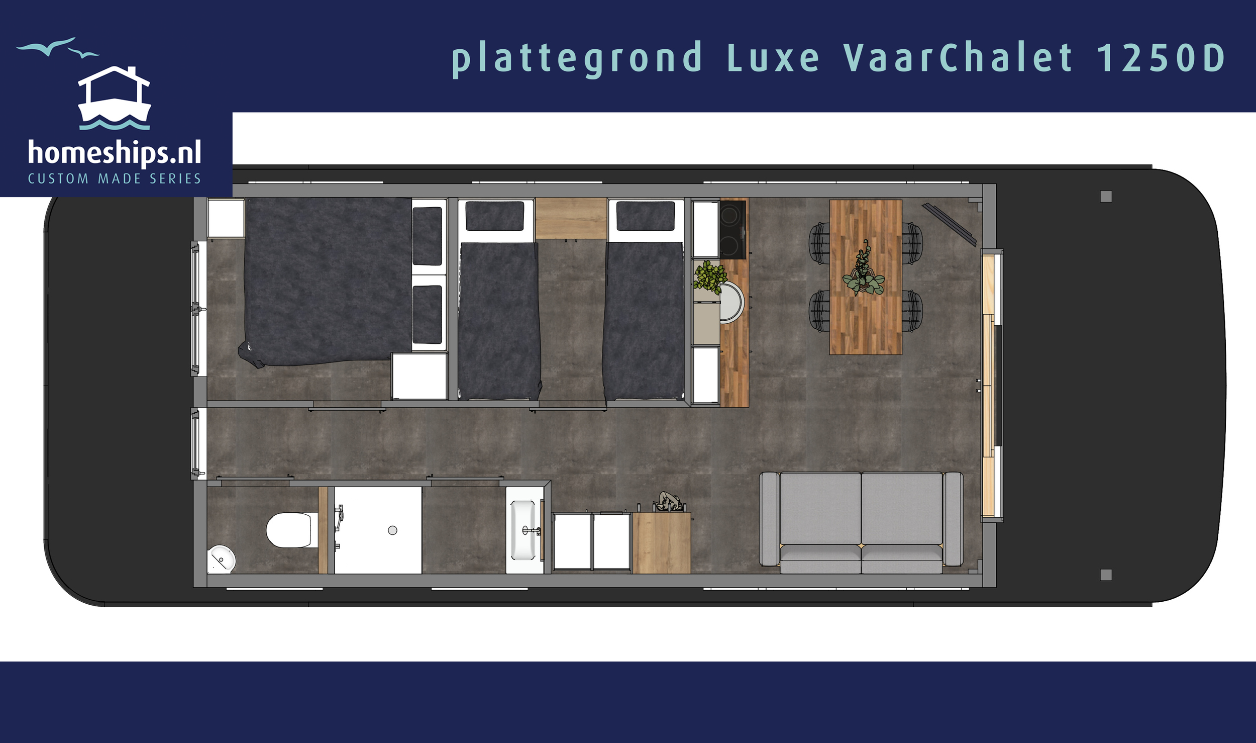 HOMESHIP VaarChalet 1250D Luxe — foto 4 van 15