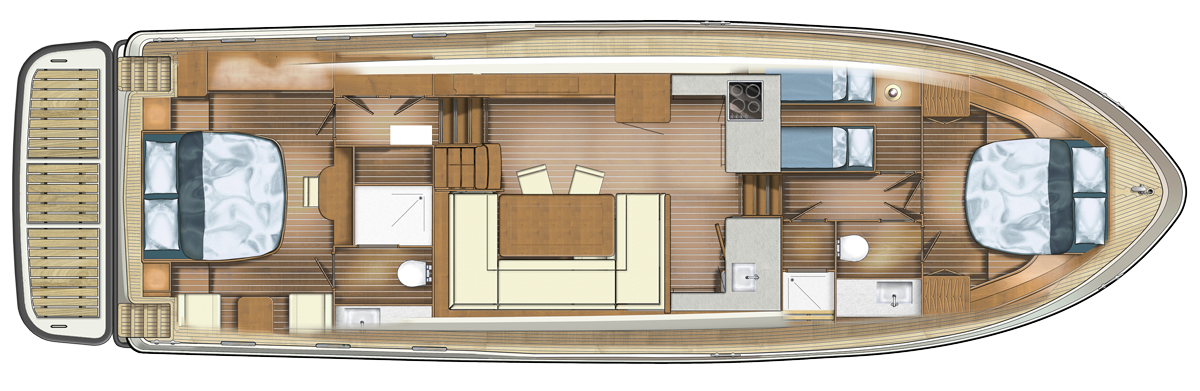 Linssen 55 SL AC Variotop® — foto 131 van 131