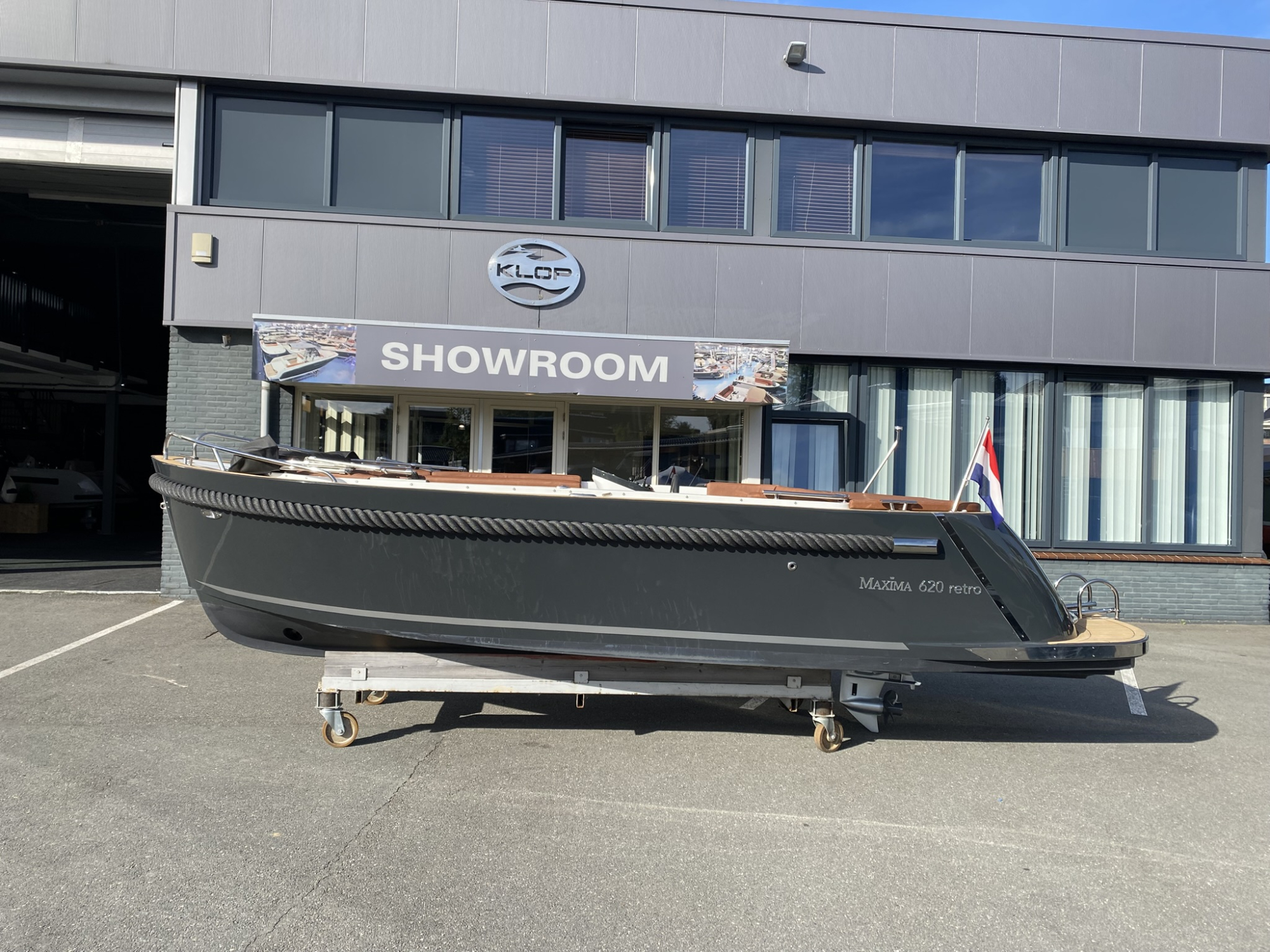 Maxima Boats 620 retro donkergrijs - op voorraad