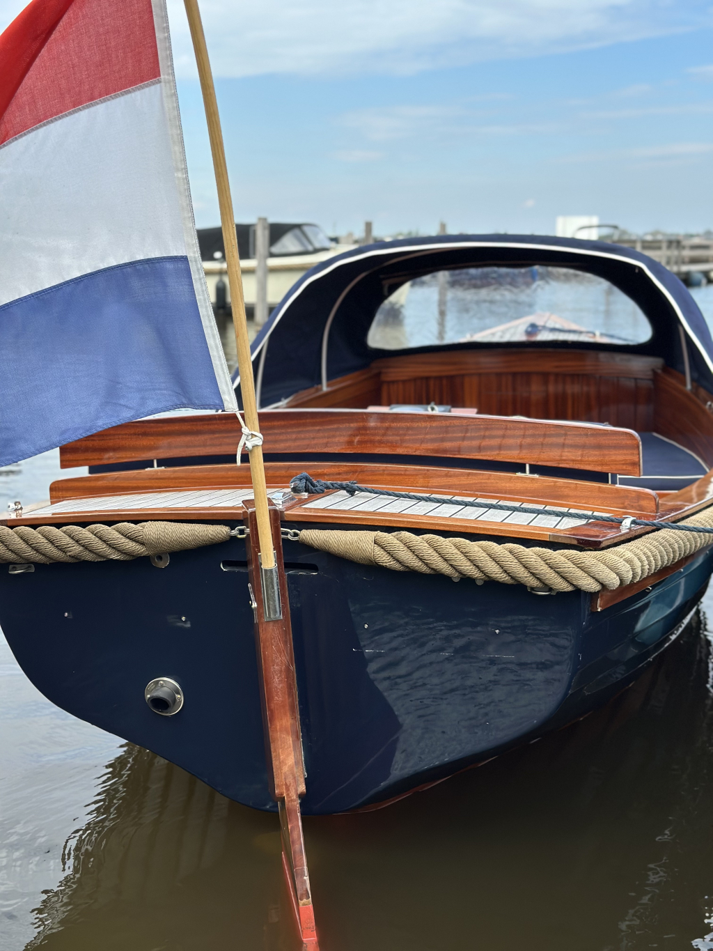 Akerboom Spiegelsloep 5.70 – Tijdloze klassieker met Vetus diesel  Inboard — foto 19 van 30