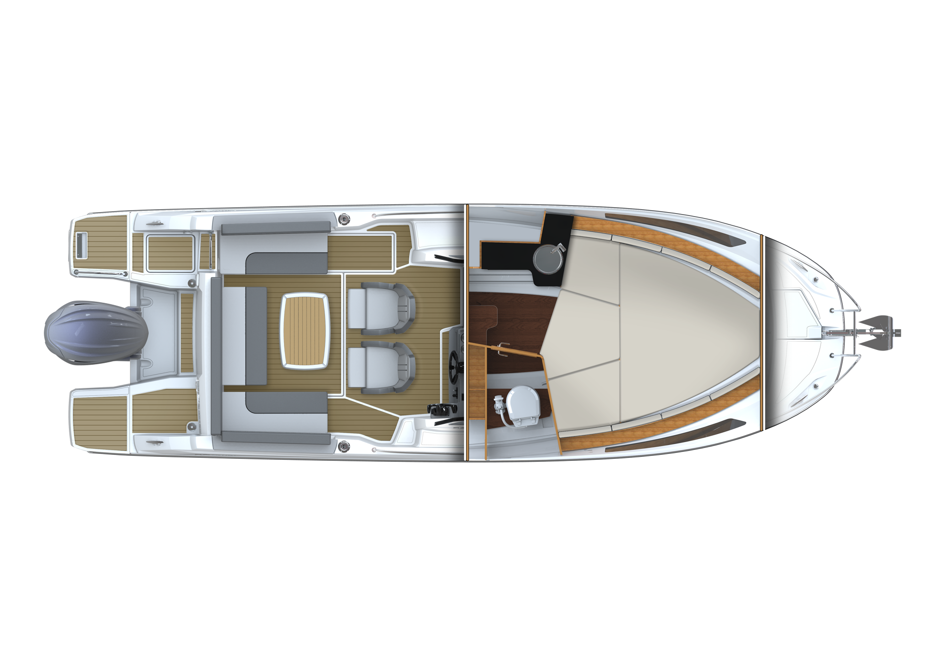Jeanneau Cap Camarat 7.5 WA Serie 3 — foto 31 van 35