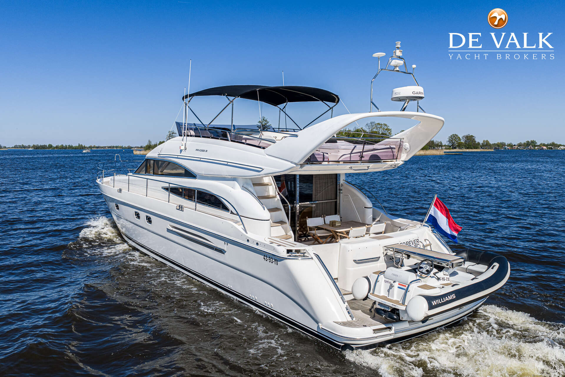 Princess 61 Flybridge — foto 9 van 44